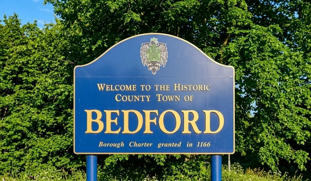 Bedford and the River Great Ouse &mdash; a hard water area supplied by Anglian Water