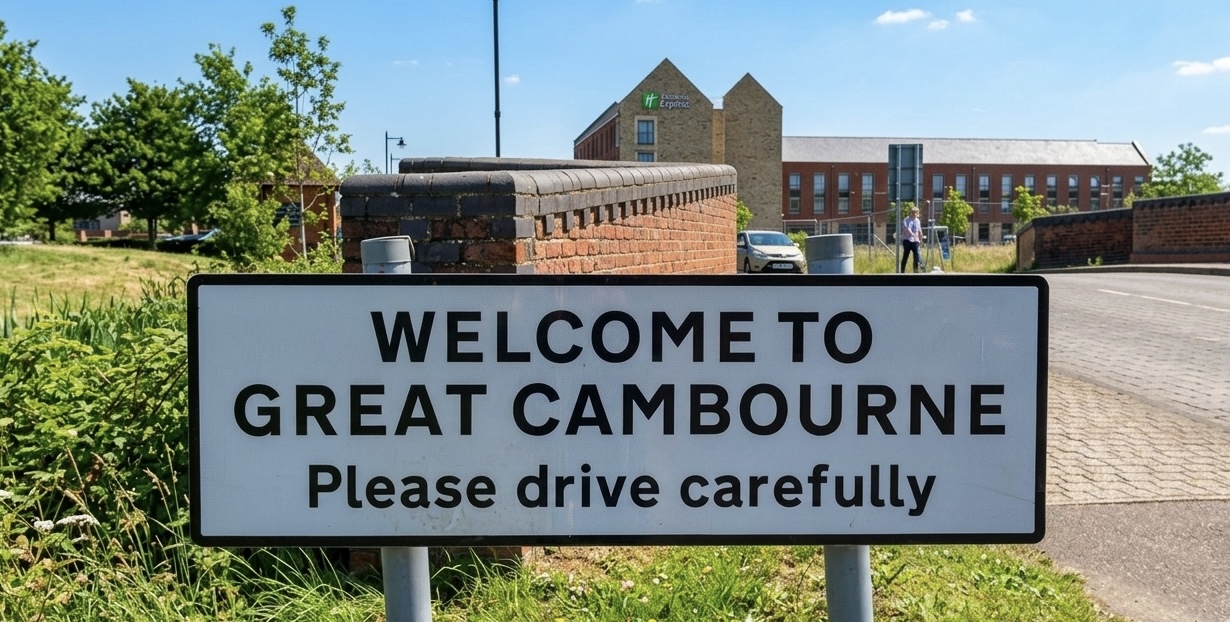 Cambourne new town in Cambridgeshire