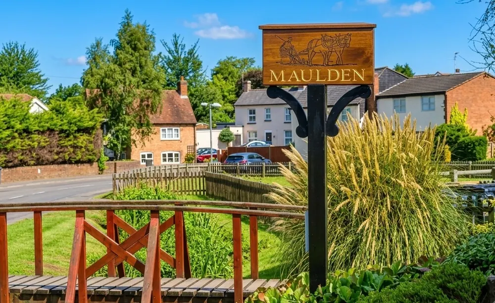 Maulden village in Bedfordshire