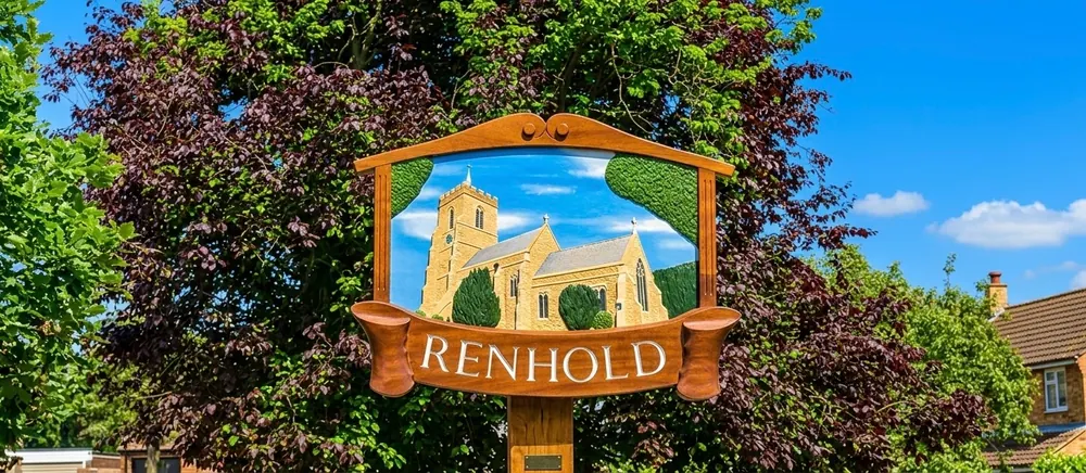 Renhold village near Bedford, Bedfordshire