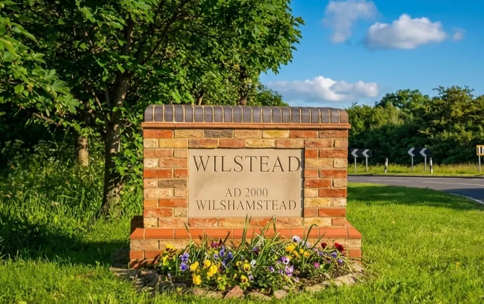 Wilstead village near Bedford, Bedfordshire